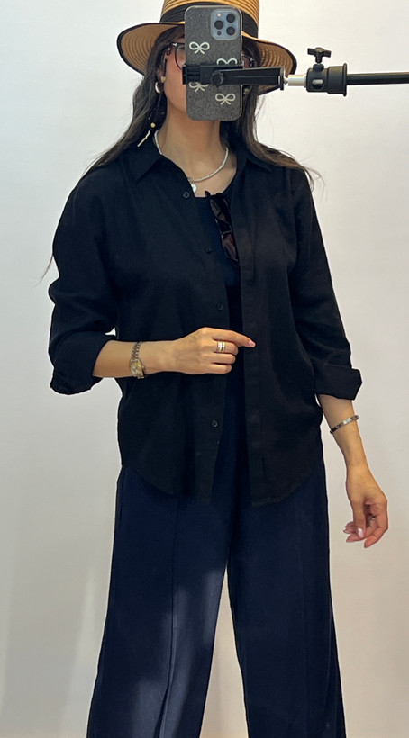 شومیز لینن وارداتی